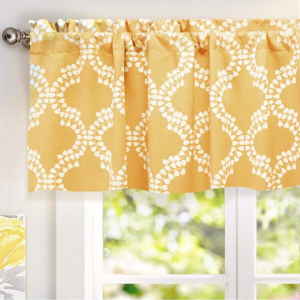 Buy Yellow Valances Online at Overstock | Our Best Window ...