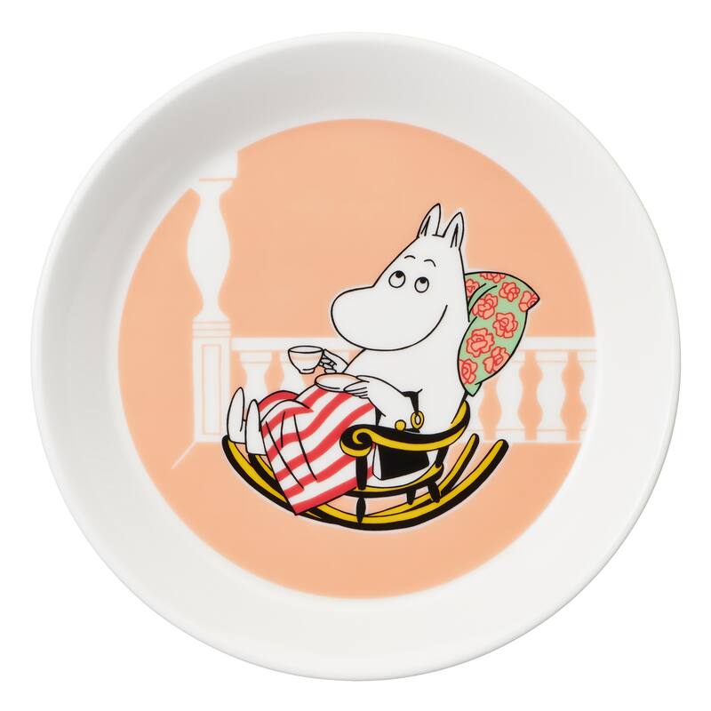 Moomin by Arabia Plate 7.48in Moominmamma Marmelade