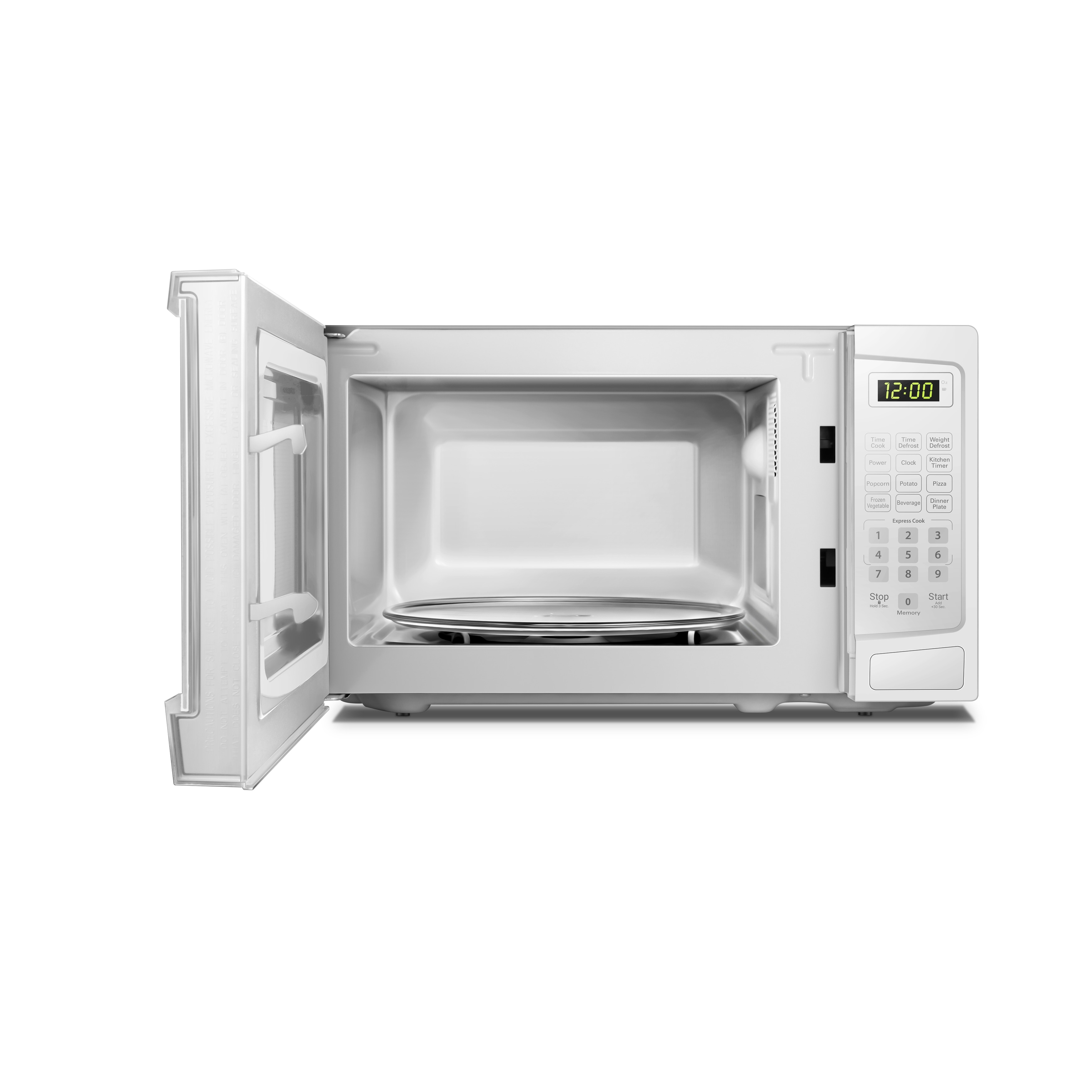 0.7 CU. FT. 700 Watt Countertop Microwave Oven, White