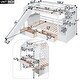 preview thumbnail 3 of 30, Multifunctional Design Wood Bunk Bed, Twin over Twin