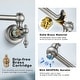 preview thumbnail 2 of 59, WOWOW Wall Mounted Pot Filler Faucet with Double Joints