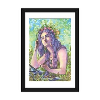 iCanvas "Land Painter Mermaid" by Sara Burrier - Bed Bath & Beyond ...