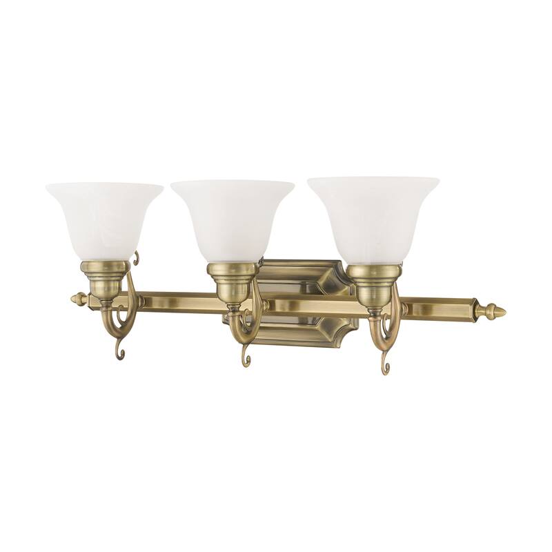 Livex Lighting French Regency 3 Light Bathroom Vanity Light
