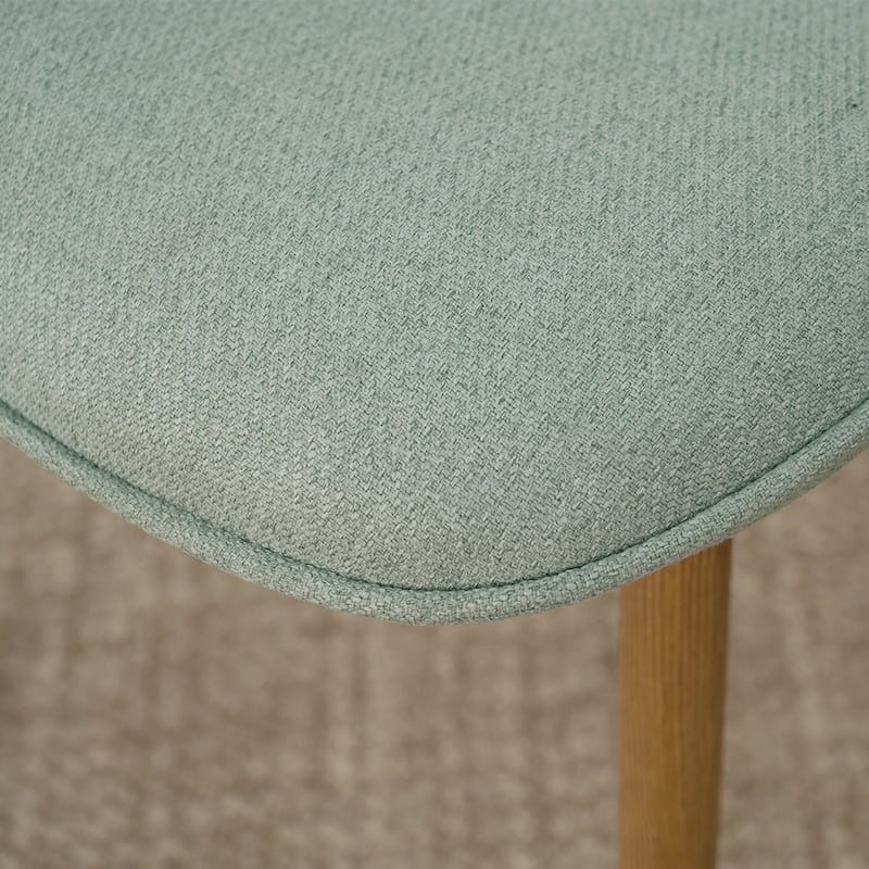 Mid-Century Solid Back Side Dining Chair (Set of 4)