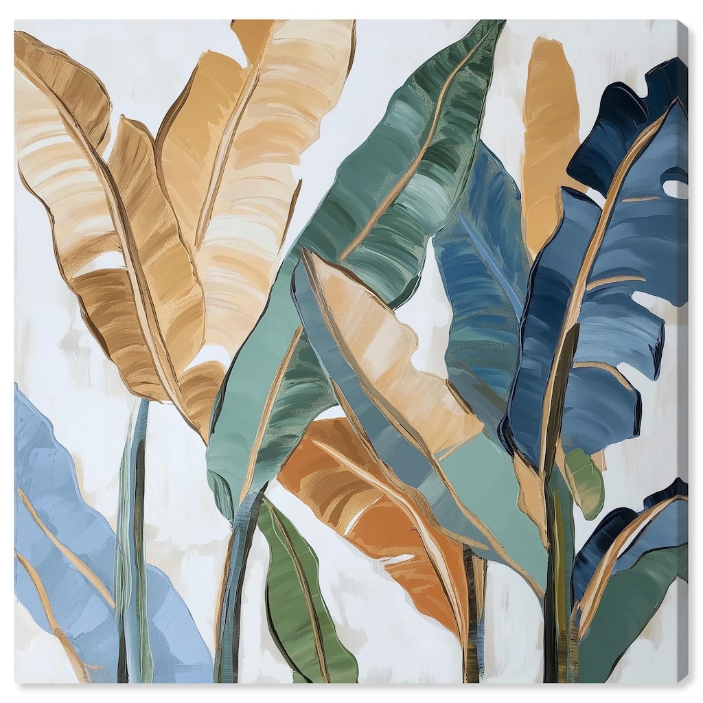 Paradise Fronds IV Canvas by Art Remedy, Gallery Wrapped