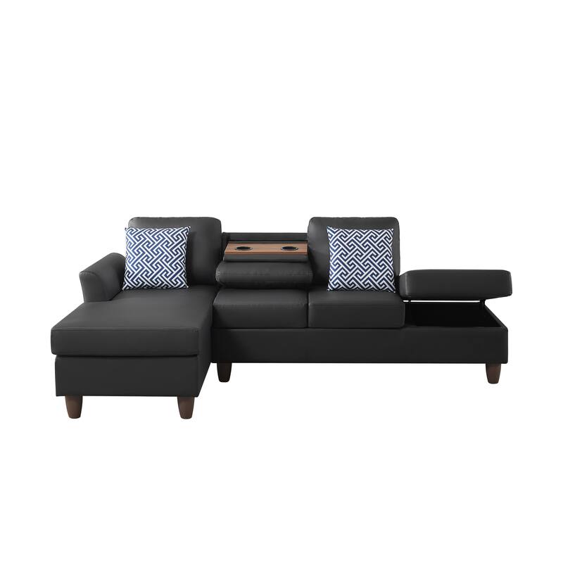 Hidden Storage Units And Matching Accent Pillows For Modern Homes