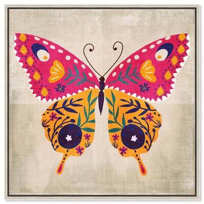 Butterfly Wings II Canvas by Art Remedy