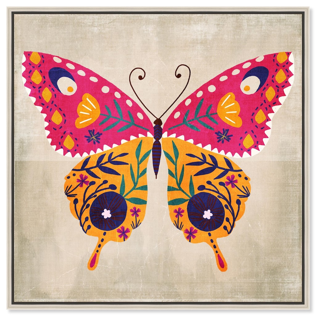Butterfly Wings II Canvas by Art Remedy
