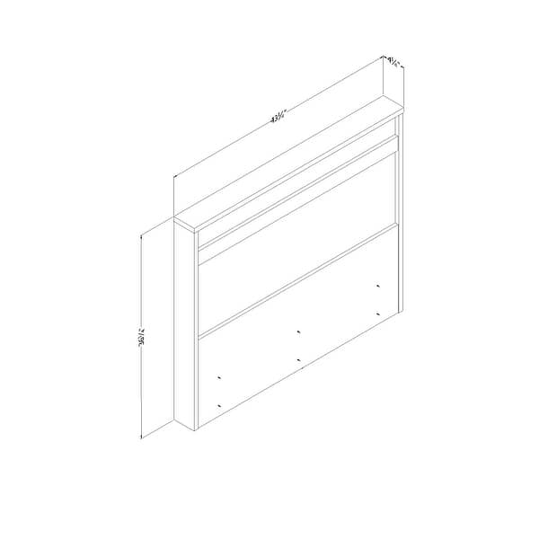 South Shore August Headboard