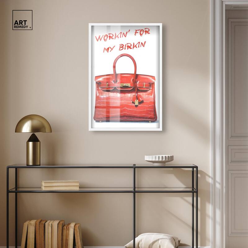 Doll Memories - Red Dream Shadowbox by Art Remedy