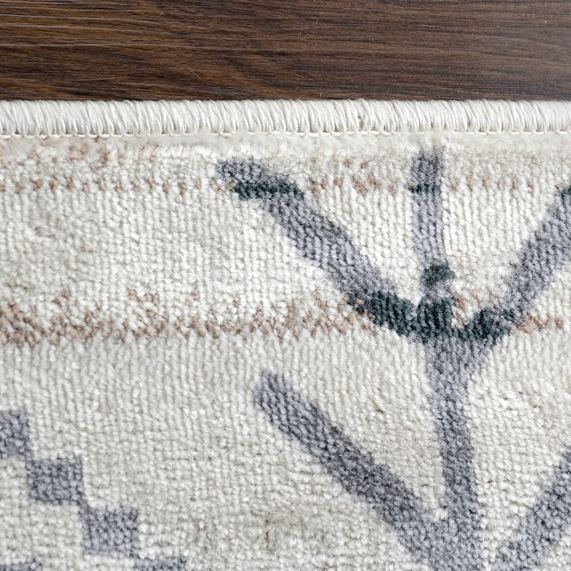 Modern Geometric Southwestern Indoor Area Rug by Superior