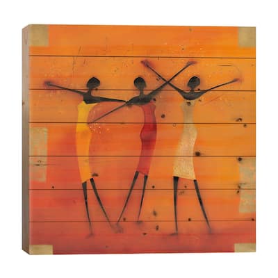 Feel Free I Print On Wood by Jan Eelse Noordhuis - Multi-Color