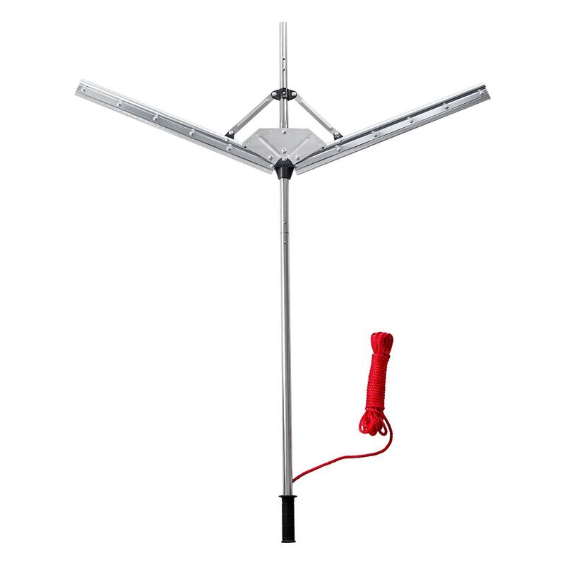Lake Weed Cutter with 48" Cutting Width and Steel Blades - 47.99 x 57.09 x 1.18 in