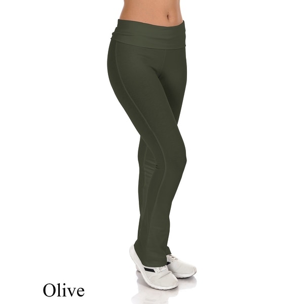 fold over waist yoga leggings