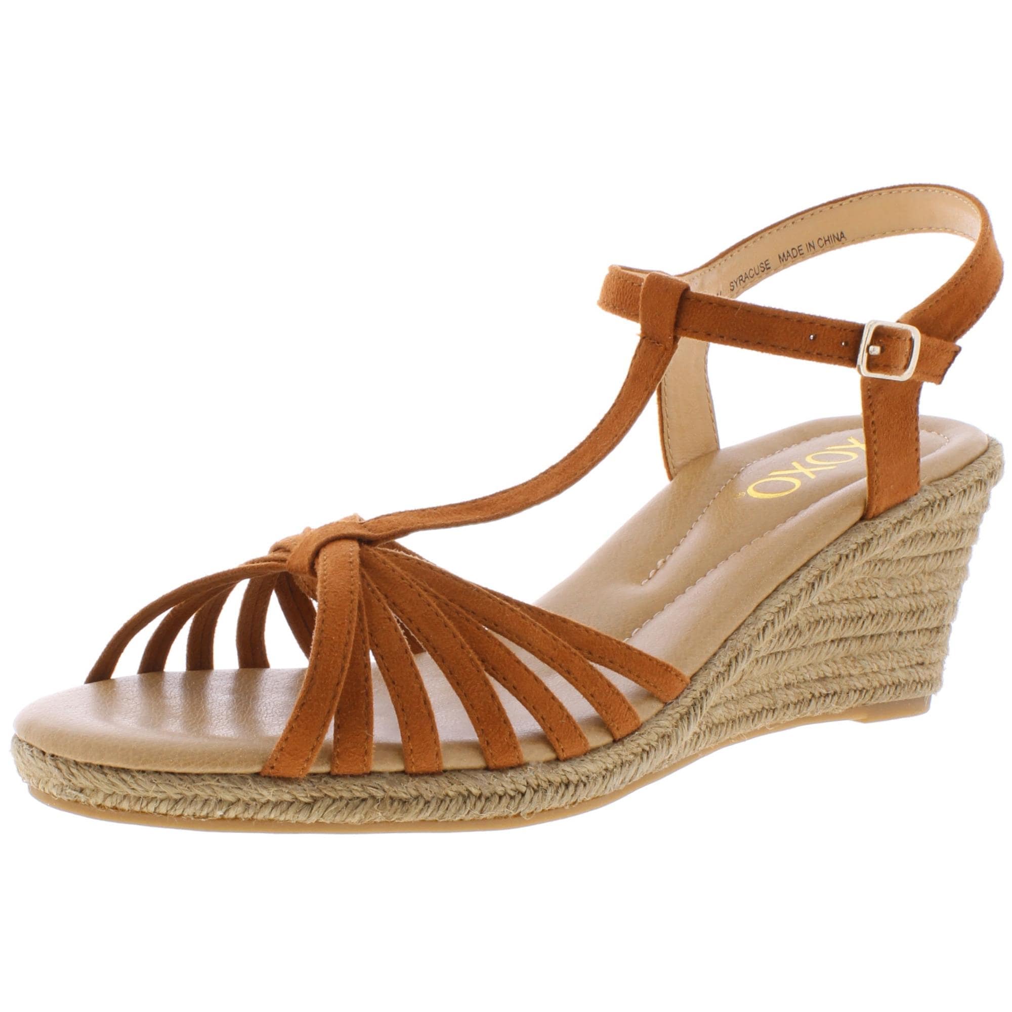 xoxo wedge sandals