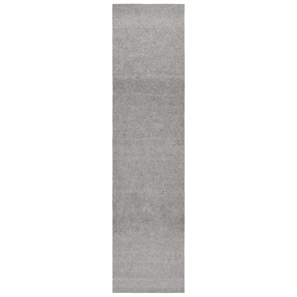 slide 2 of 8, SAFAVIEH Extra Thick Cushioned Non Slip Anti Skid Grippy Stay in place Rug Pad Under Carpet, Stable on all Hard Floors - Grey 2' x 10'