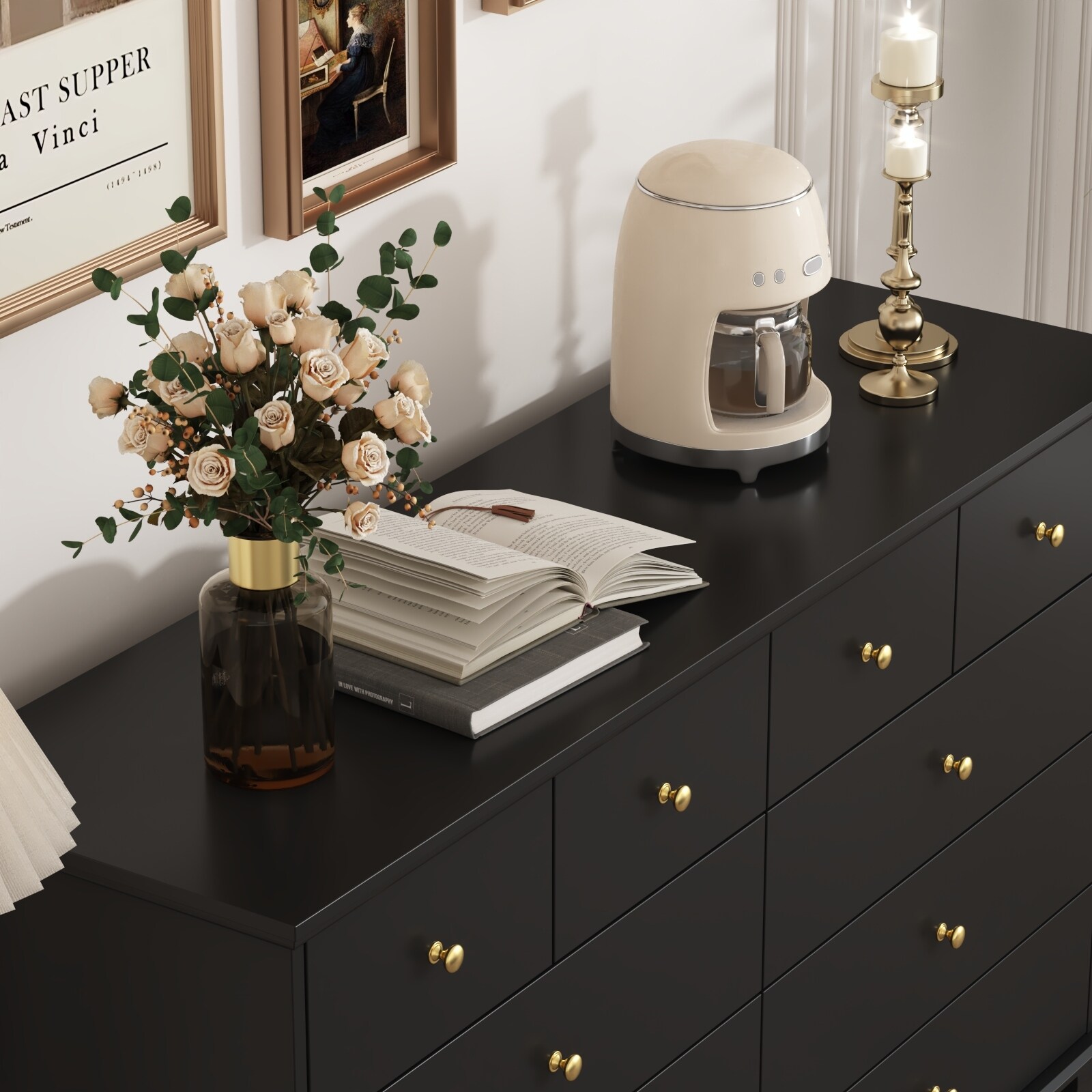 ikea black dresser 8 drawer SOLD-Black IKEA Hemnes 8-Drawer Dresser -62.5width -19.5depth -37.5height #ikea #ikeahemnes #ikeadresser #dresser #thriftshop