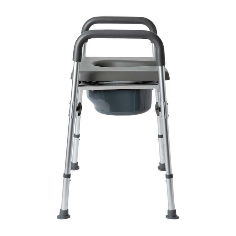 Height Adjustable Multifunctional Heavy Duty Commode and Shower Chair