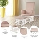 preview thumbnail 30 of 30, Costway Baby Nursery Relax Rocker Rocking Chair Glider & Ottoman Set - See Details