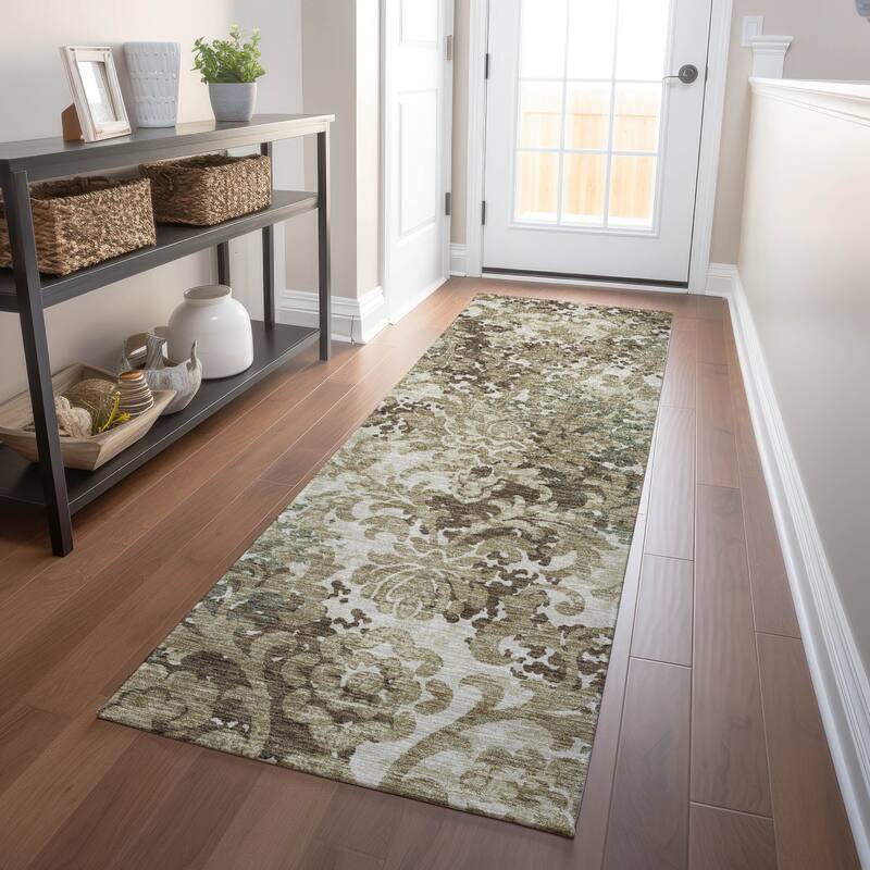 Premium Washable Super Soft Traditional Glam Mayfield Rug - Beige - 2' 3" x 7' 6" - Runner