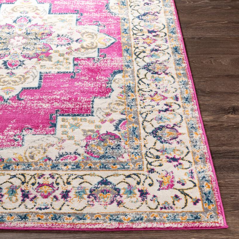 Artistic Weavers Teena Distressed Persian Medallion Area Rug
