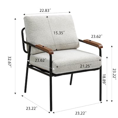Upholstered Accent Chair Armchair