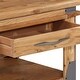 preview thumbnail 5 of 8, vidaXL Coffee Table 43.3"x20.5"x17.7" Solid Acacia Wood - 43.3" x 20.5" x 17.7"