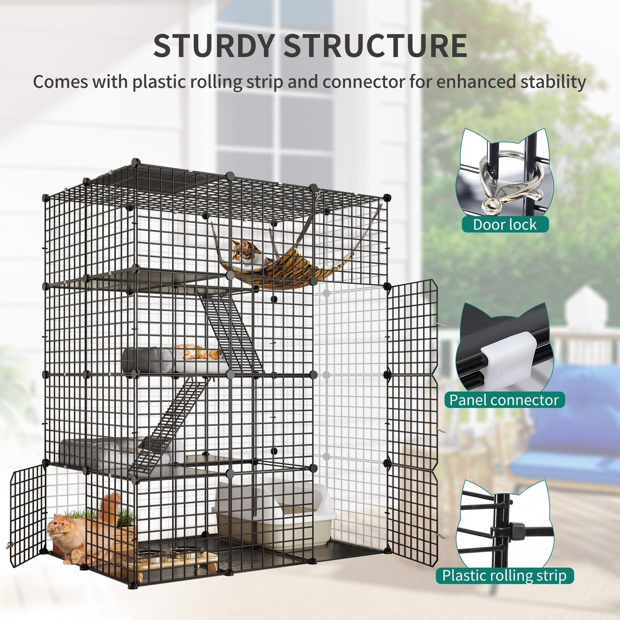 Diy cat playpen clearance