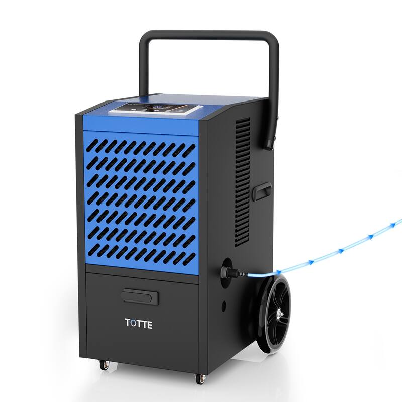 Efficient Industrial Dehumidifier Home Dehumidifier: DOE - Certified with Powerful Moisture Removal Capacity