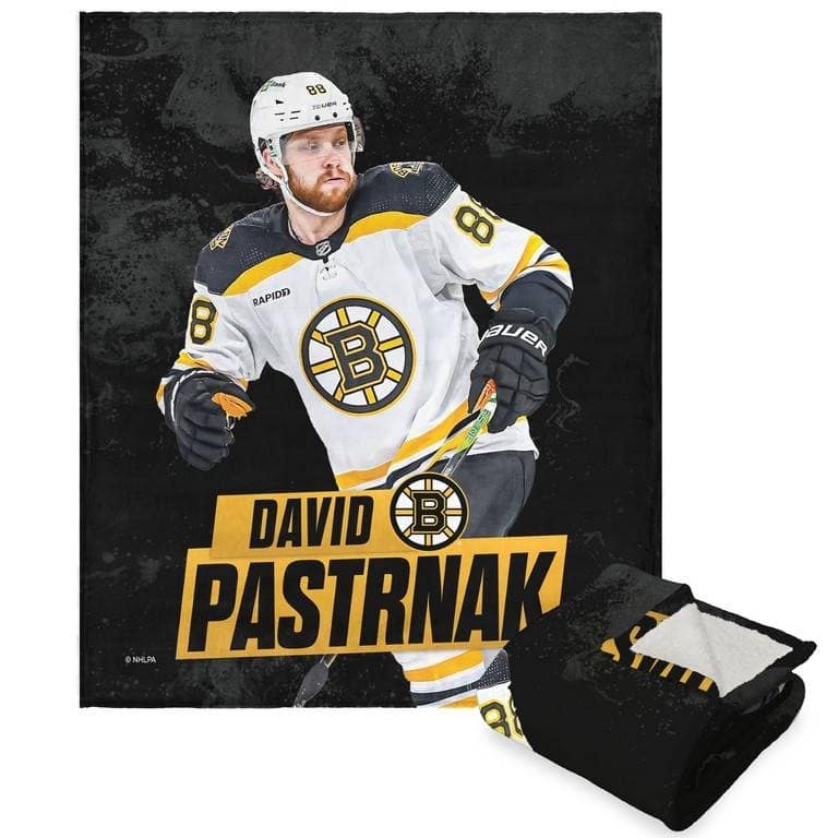 NHL Player Silk Touch Sherpa Throw Blanket