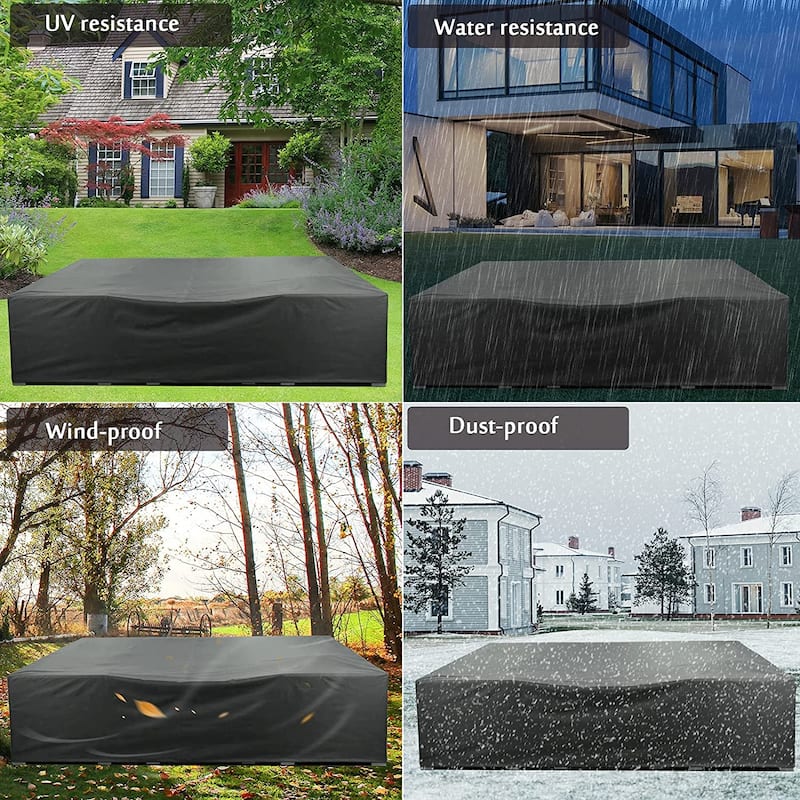 Patio Furniture Covers Outdoor Sectional Furniture Covers - 126"x64"x28"
