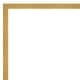 preview thumbnail 6 of 29, Beveled Wood Bathroom Wall Mirror - Svelte Polished Gold Frame