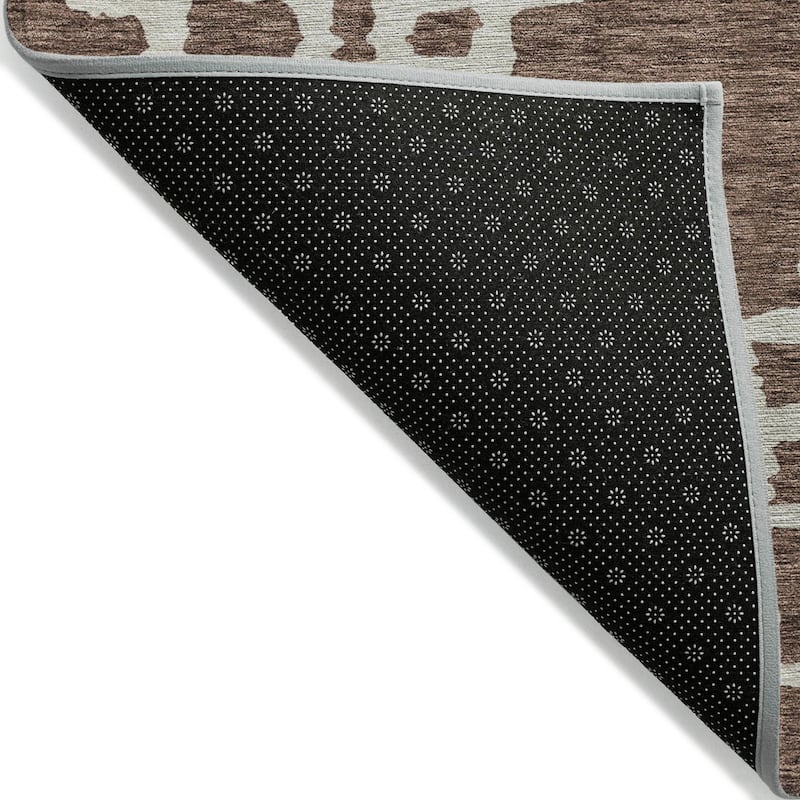 Machine Washable Indoor/ Outdoor Chantille Geo Trellis Rug