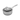 DiamondClad 1.5 Quart Hybrid Nonstick Stainless Steel Saucepan and Lid