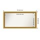 preview thumbnail 50 of 191, Wall Mirror Choose Your Custom Size - Extra Large, Townhouse Gold Wood
