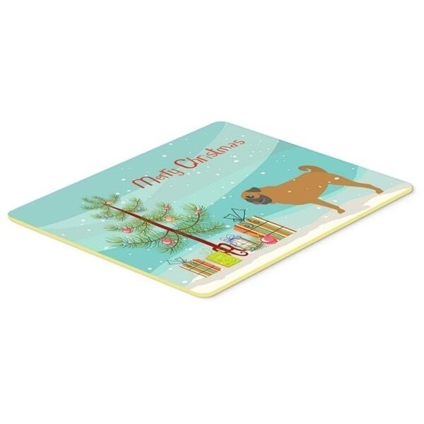 Carolines Treasures BB2965CMT Pug Merry Christmas Tree Kitchen or Bath Mat 20 x 30