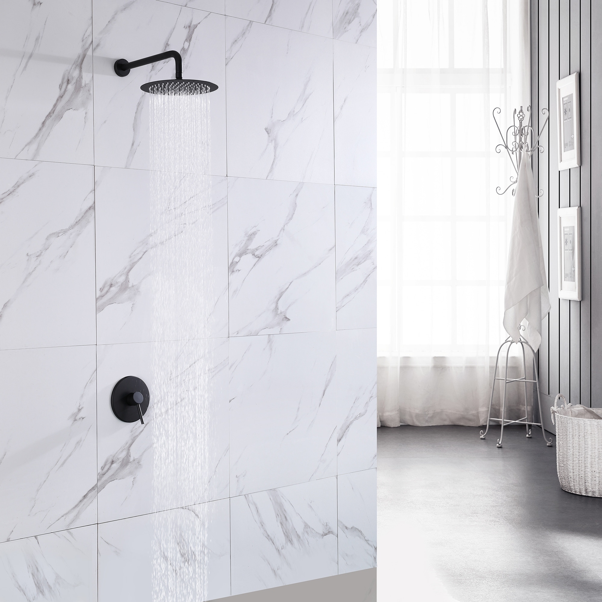 Universal Wall Mount Shower System-image