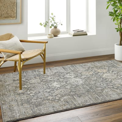 Livabliss Alpharetta Border Area Rug
