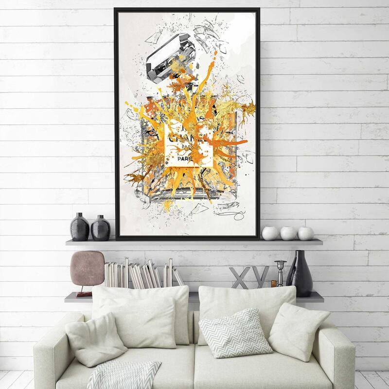 "Boom 1" by Jodi Print on Floating Canvas