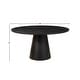 preview thumbnail 5 of 3, Alpine Furniture Cove 59" Round Dining Table, Vintage Black