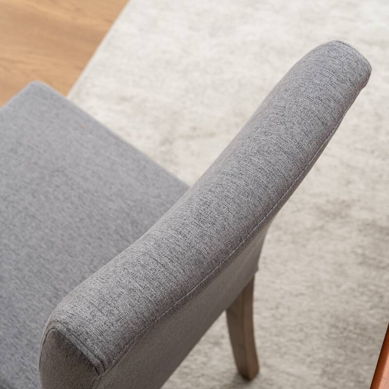 Upholstered Dining Chairs Set of 4, Armless Kitchen Chairs