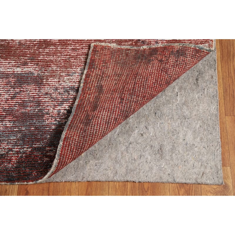 Landscape Modern Abstract Indian Area Rug Handmade Wool Carpet - 8'3"x 11'8"