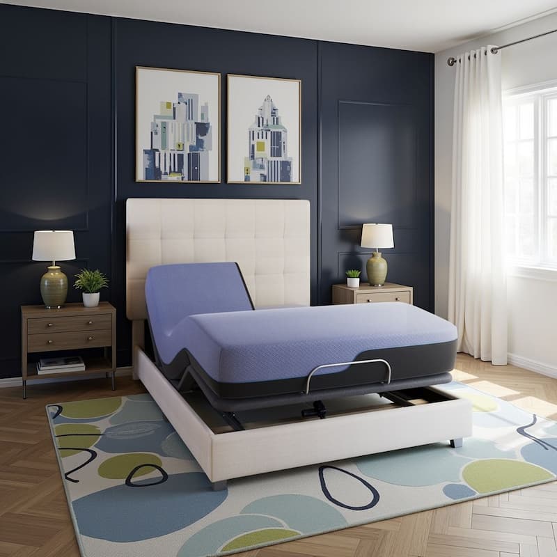 Bridgevine Home 12 inch Refresh Flex Top Hybrid Cooling GelCare Memory Foam and Coil Adult Mattress - King