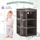 preview thumbnail 4 of 16, Costway 3-Tier Kids Corner Toy Storage Organizer with USB Ports and - See Details