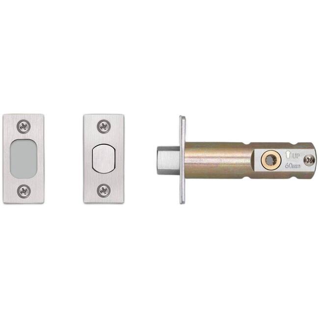 Buster + Punch NDT-071728 2-3/4" Backset Deadbolt Door Latch - Steel