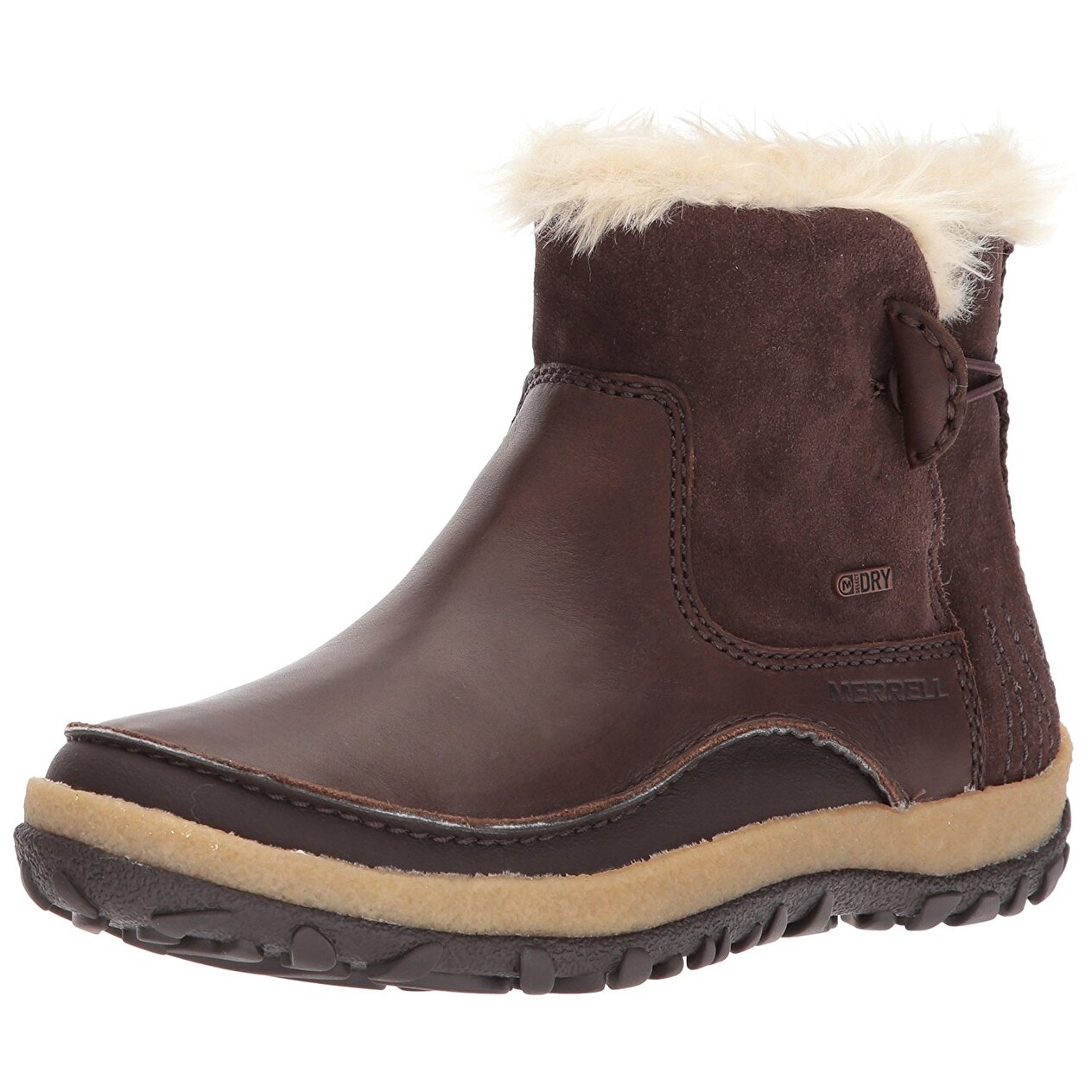 women's pull on waterproof snow boots