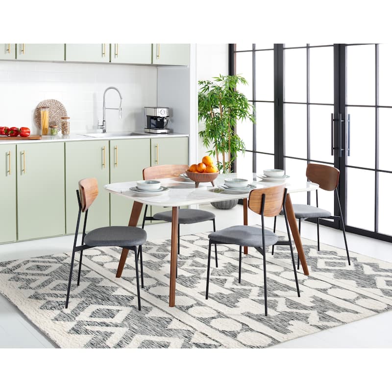 SAFAVIEH Handmade Kenya Klaudija Moroccan Wool Rug