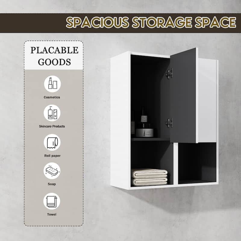 12" Bathroom Side Cabinet