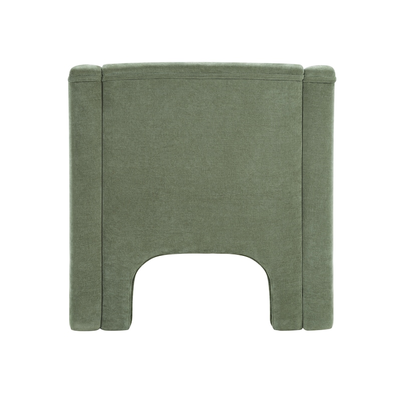 Christopher Knight Home - Barrel Modern Upholstered Accent Chair with Ergonomic Comfort.