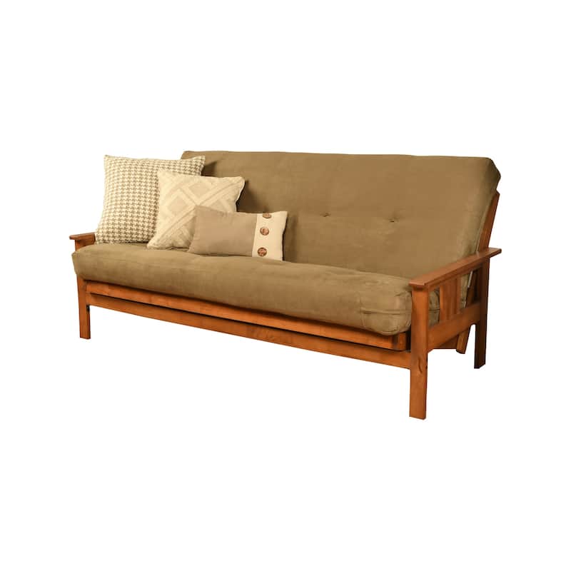 Porch & Den Kern Fullsize Futon Frame and Mattress Set On Sale Bed